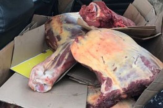 Из Красноярска в Ачинск не довезли 200 кг конины - отобрал Россельхознадзор
