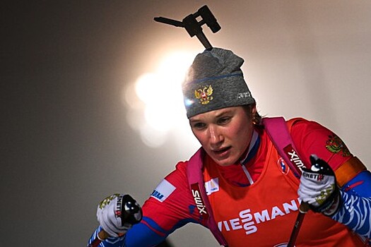 Лучшая из россиянок Нигматуллина стала 17-й в гонке преследования на этапе КМ по биатлону