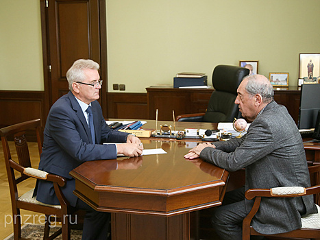 В Пензе Иван Белозерцев провел встречу с Игорем Шпектором