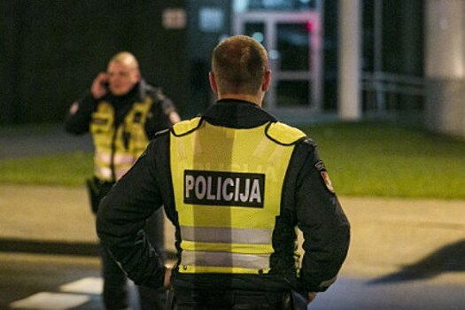 В Вильнюсе задержан похититель полицейского автомата