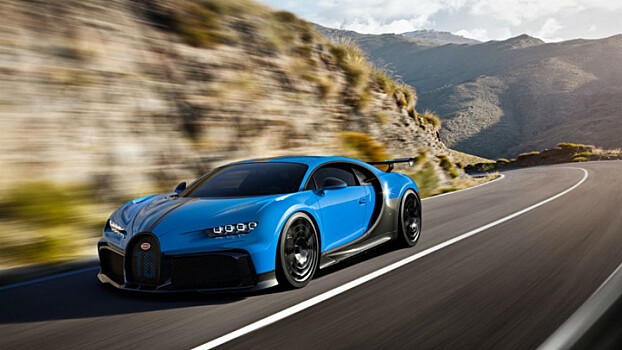 Озвучили расход топлива гиперкара Bugatti Chiron Pur Sport
