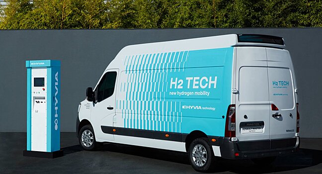 Renault представила прототип водородного фургона Renault Master Van H2-TECH