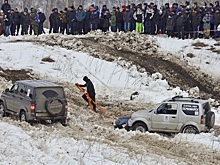 В Лукояновском районе состоялись автогонки, посвященные 350-летию со дня рождения Петра I