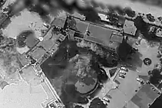 ВВС Израиля сняли удар по Генштабу Сирии с воздуха