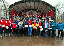 В Подмосковье прошли соревнования по лыжным гонкам среди военнослужащих Национального центра управления обороной РФ
