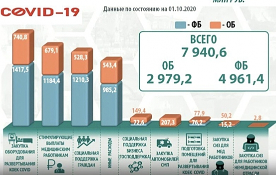 В Ленобласти раскрыли масштаб расходов на борьбу с COVID-19