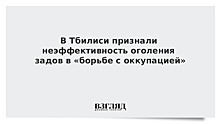 В Тбилиси признали неэффективность оголения задов в «борьбе с оккупацией»