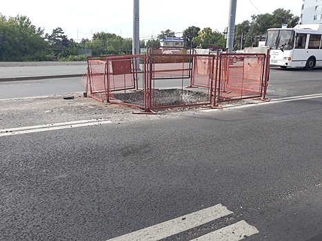 В Самаре уберут колею на пересечении Московского шоссе и Потапова