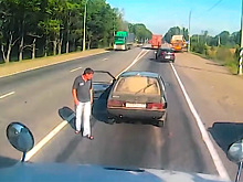 Вот так попали: дальнобойщики наказывают хамов