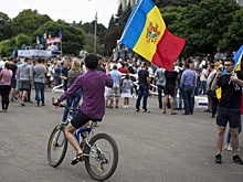 В Кишиневе началась новая акция протеста