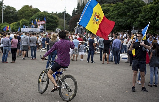 В Кишиневе началась новая акция протеста