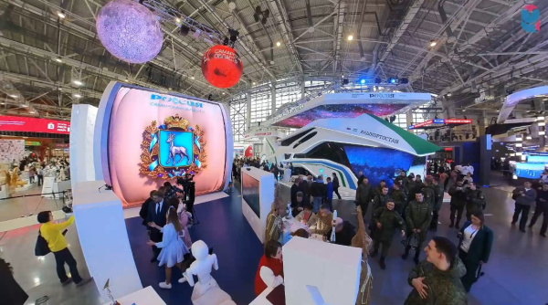 На стенде Самарской области на выставке «Россия» представлен патриотический проект «Сила в правде»