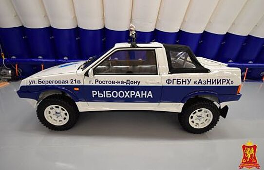 Из Lada Samara Fun сделали кроссовер для Рыбоохраны
