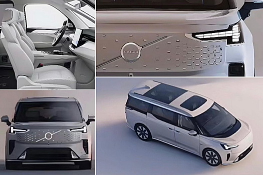 Первый минивэн Volvo: новые фотографии экстерьера и интерьера