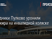 Сотрудники Пулково уронили пассажира на инвалидной коляске