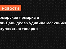 Фермерская ярмарка в Фили-Давыдково удивила москвичей доступностью товаров