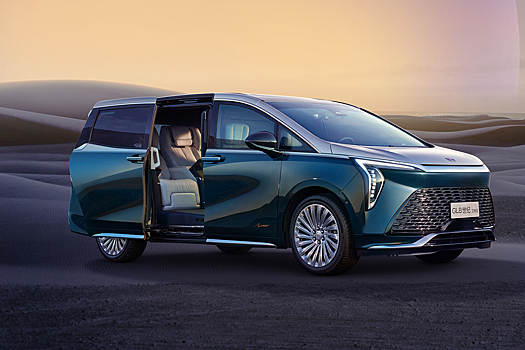 Роскошный минивэн Buick GL8 Century частично рассекретили до премьеры