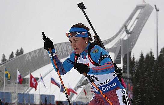 Юрлова победила в спринте на чемпионате России по биатлону