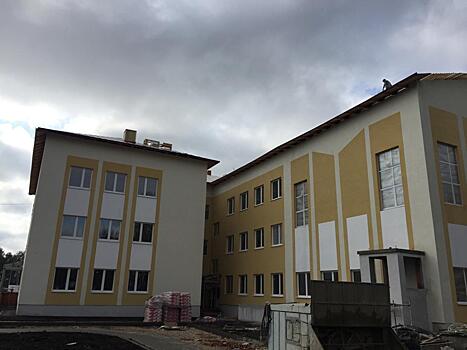 В Чемодановке строительство школы на 375 мест идет по графику