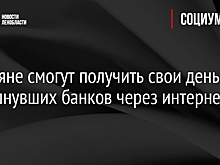 Россияне смогут получить свои деньги из лопнувших банков через интернет