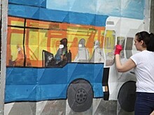 Улицы Калуги украсят граффити ко Дню России