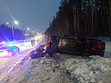 Водитель внедорожника погиб в ДТП на Бердском шоссе