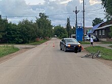 В Бузулуке иномарка сбила велосипедиста