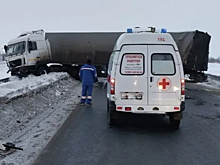 Две фуры столкнулись на трассе М5