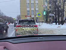 В Москве сфотографировали китайский кроссовер нового поколения