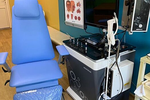 Инновационное оборудование позволит юным приморцам доступно лечить ЛОР-заболевания
