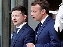 Макрон призвал Зеленского завершить конфликт в Донбассе