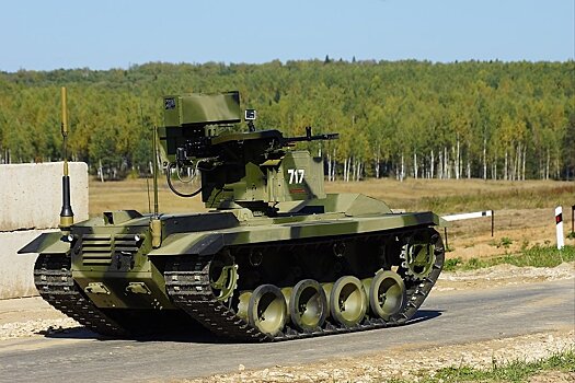 Боевой робот "Нерехта-2" будет управляться жестами