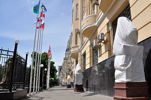 «Аллею Героев» откроют возле здания штаба военного округа в Ростове-на-Дону