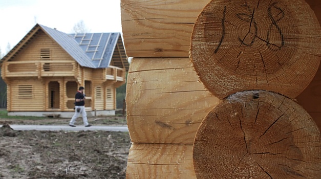 Россияне стали активно строить дома из дерева