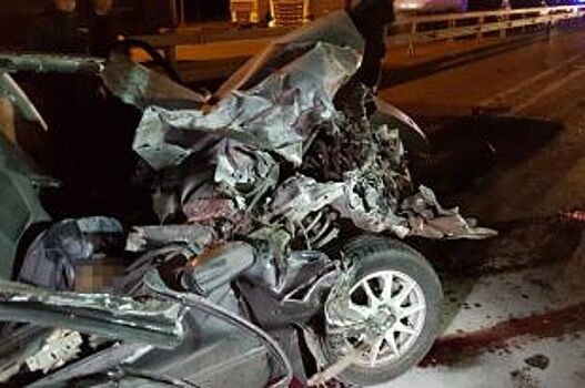 В страшном ДТП под Уфой погибли два человека