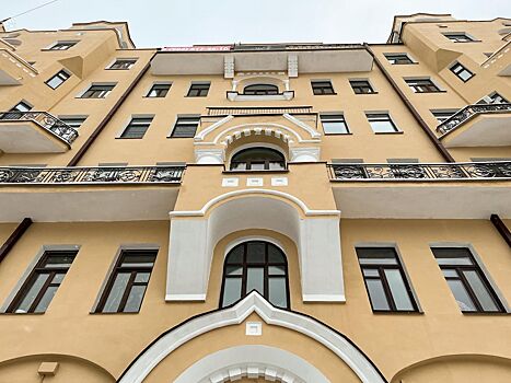 Более 500 фасадов исторических домов с архитектурными изысками капитально отремонтировали в столице