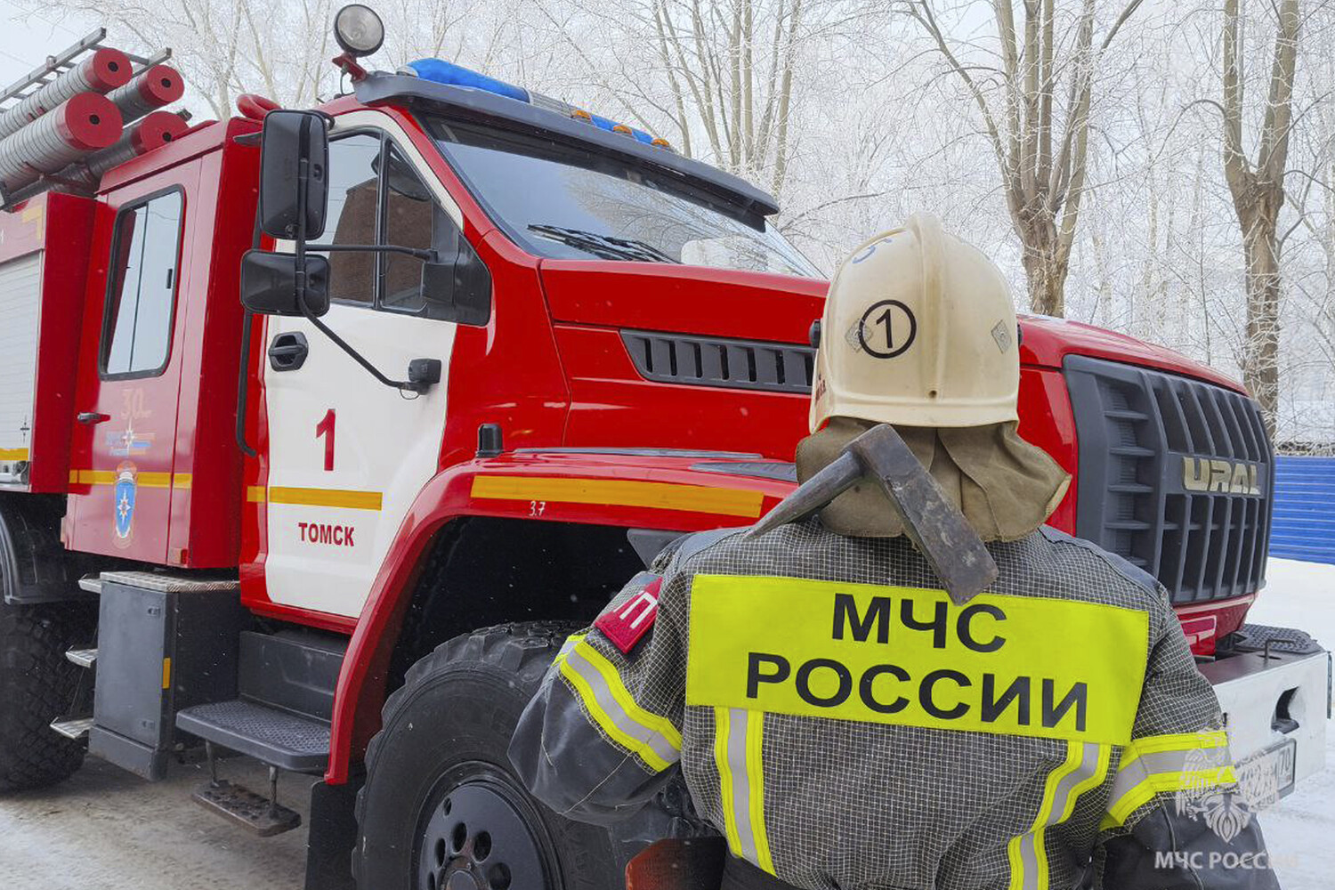 РИА Новости: именинница спаслась при пожаре в сауне Прокопьевска