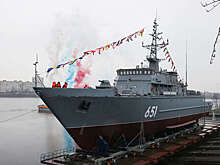 Новейший противоминный корабль ТОФ прошел первый этап заводских испытаний