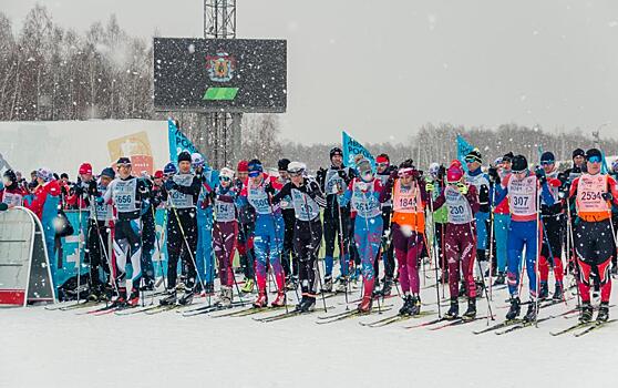 В 40-й массовой гонке «Лыжня России» приняли участие около 5 тысяч рязанцев