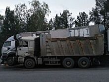 На трассе под Дивногорском столкнулись два грузовика