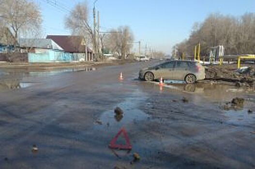 В Оренбурге в ДТП на ул. Амурской пострадали два дошколенка