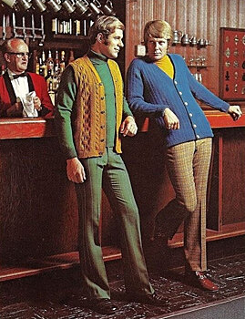 Смешная мужская мода 70х годов