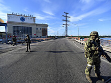 В Херсоне заявили о попадании ракеты в шлюз Каховской ГЭС