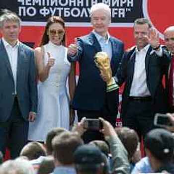 Более 12 тыс. москвичей увидели Кубок ЧМ по футболу за два дня его экспозиции в Парке Горького