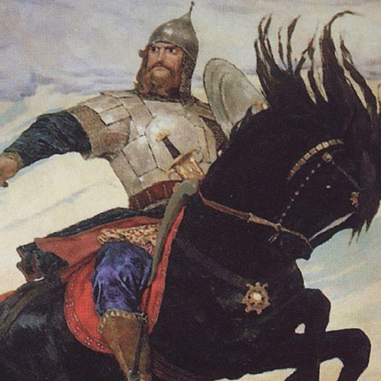 Илья муромц на коне