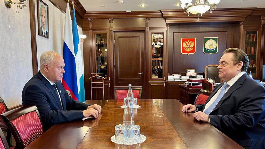 Геннадий Семигин посетил с рабочим визитом Республику Башкортостан