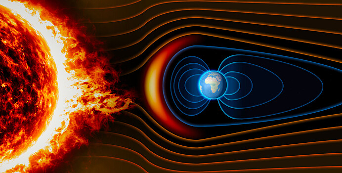 Из-за увеличения активности на Солнце Землю накрыла магнитная буря