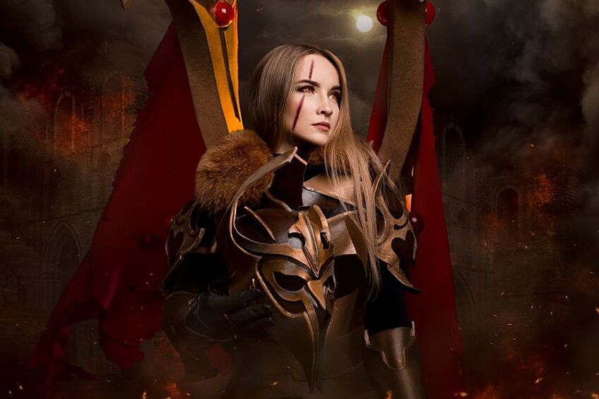 Косплей Dota 2, модель Ichinoko, фотограф Photographer [Synkova Ekaterina] Cosplay