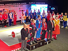 Пауэрлифтерша из Хакасии взяла «золото» чемпионата Европы. Видео
