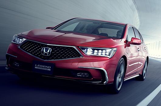 Honda Legend появится в беспилотной версии